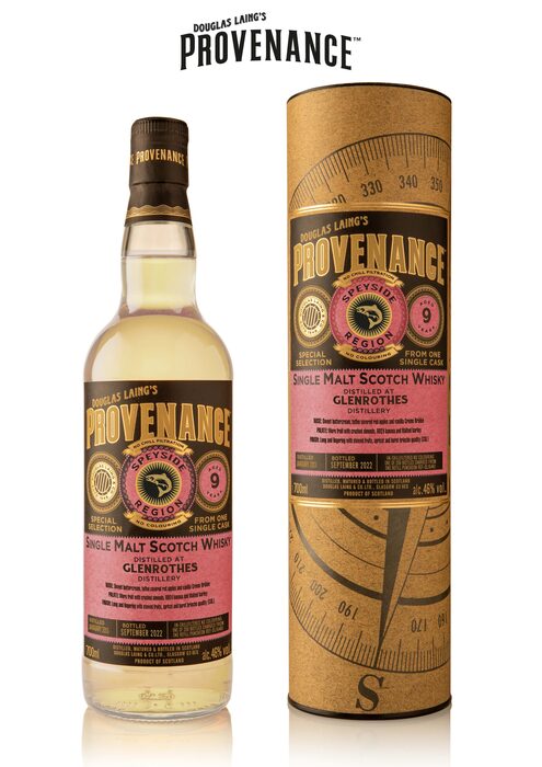 PROVENANCE-GLENROTHES 2013 - 9 anni - SPEYSIDE - c. a.