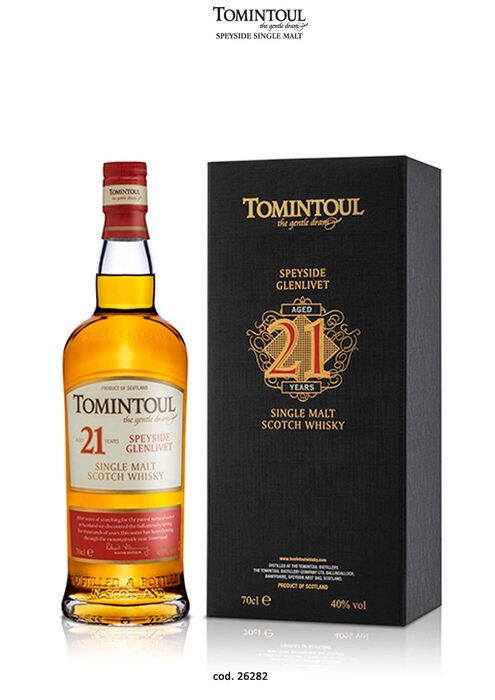 TOMINTOUL-21 anni - gift box